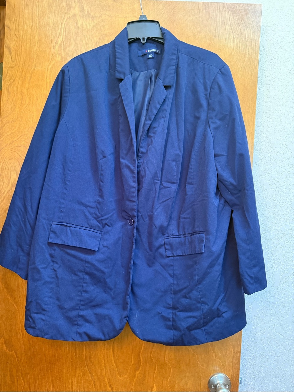 Denim 24/7 Navy Blue Blazer